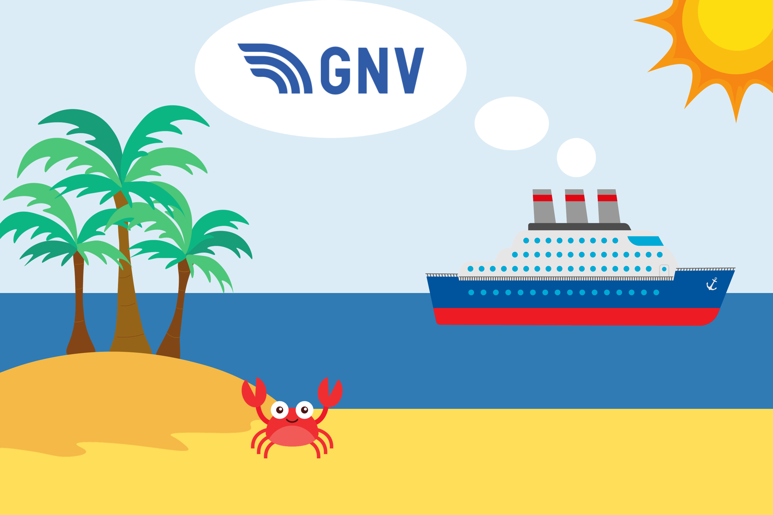 La flotta GNV e la nave 